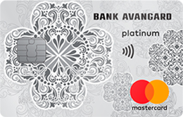Дебетовая карта Авангард «Mastercard Platinum, Visa Platinum»